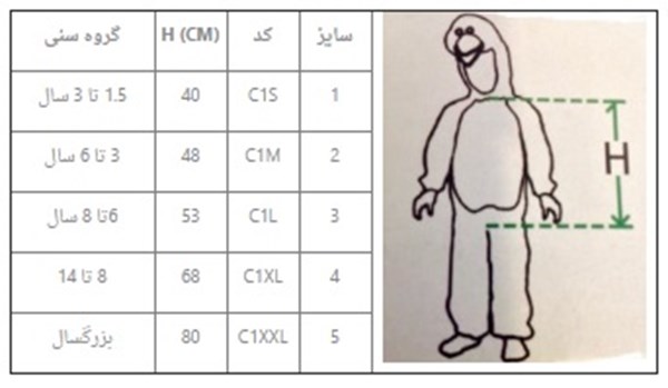 عروسک تن پوش حیوانات شادی رویان مدل طوطی 