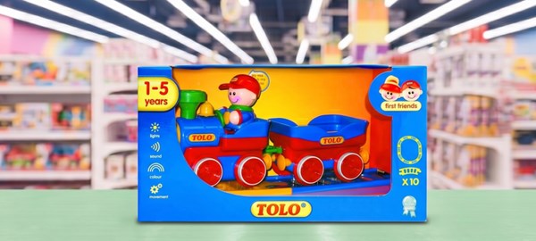 اسباب بازی قطار تولو مدل 89905