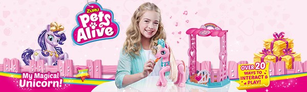 عروسک پونی یونیکورن جادویی صورتی My Magical Unicorn_اسباب بازی 