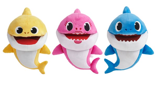 عروسک نمایشی پاپت سخنگو هوشمند بیبی شارک زرد Baby Shark