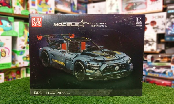 ﻿لگو تکنیک ماشین مسابقه ای 2872 قطعه با مقیاس 1:8 مدل Mould King 13123 Technik Sports Car Model_اسباب بازی