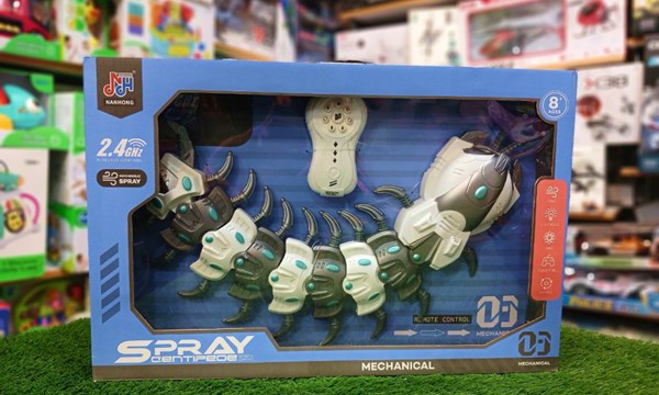 ربات اسباب بازی کنترلی شارژی مدل هزارپا دودزا موزیکال_اسباب بازی