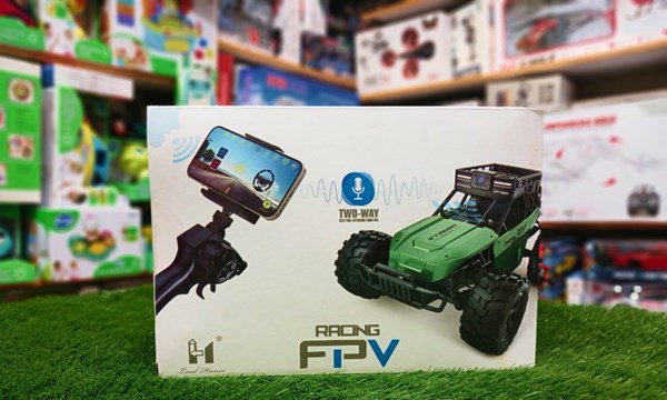 ماشین کنترلی دوربین دار آفرود سبز مدل LH-C050C-1_اسباب بازی