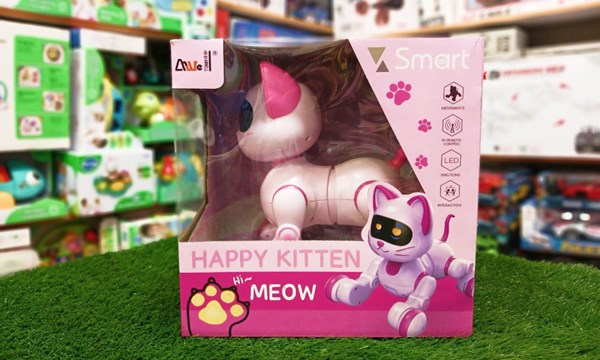 ربات اسباب بازی کنترلی گربه مدل HAPPY KITTEN_اسباب بازی