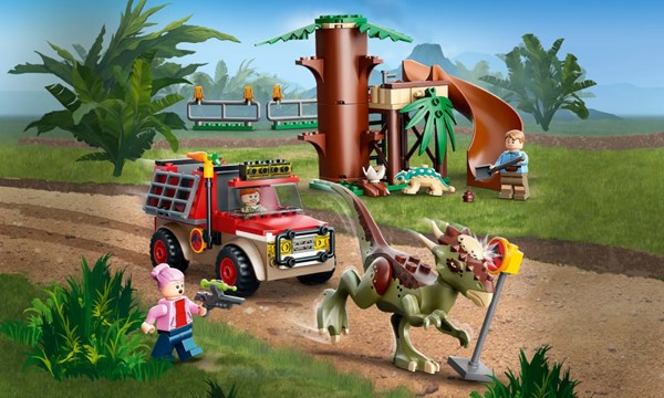 لگو پارک ژوراسیک دایناسور 152 قطعه مدل Dinosaur World 60131_اسباب بازی