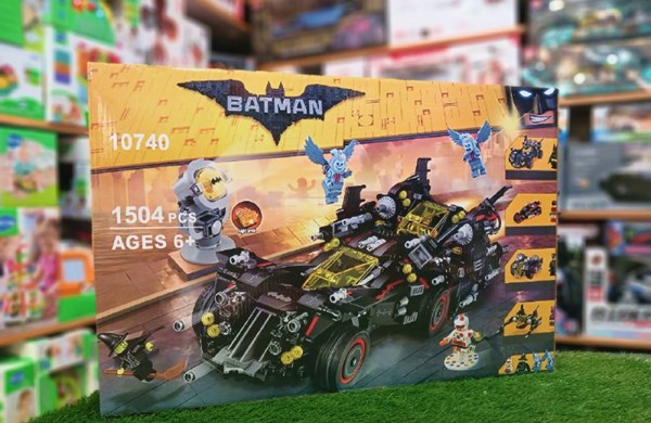 لگو دی سی ماشین غول پیکر بتمن 1504 قطعه مدل 10740_اسباب بازی