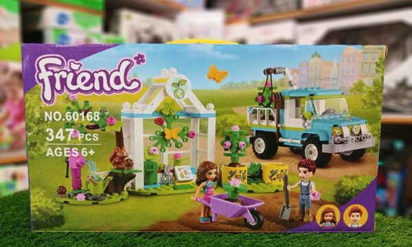 لگو فرندز ماشین درخت کاری 347 قطعه مدل 60168 friends_اسباب بازی