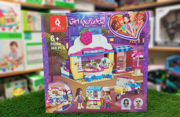 لگو فرندز کافی شاپ 369 قطعه مدل 86064 friends_اسباب بازی