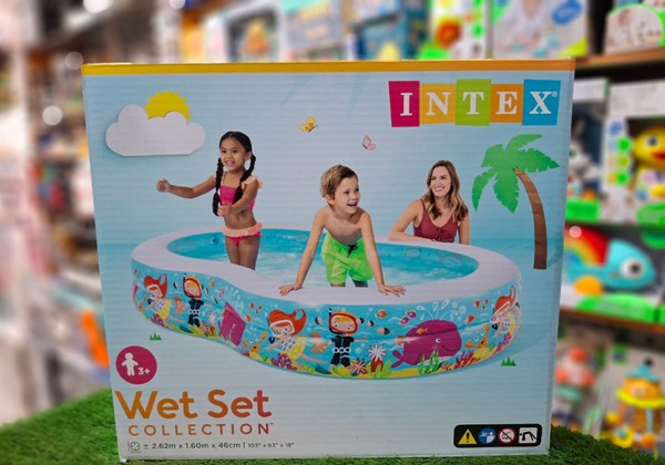 استخر بادی کودک اینتکس intex طرح غواصی مدل لوبیا_اسباب بازی