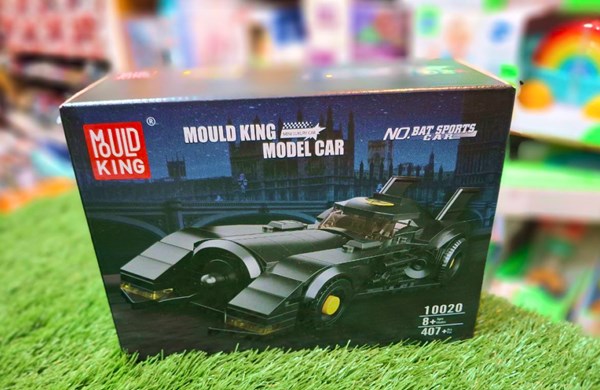 لگو دی سی ماشین بتمن 407 قطعه مدل Mould King 10020 Batmobile Model Car_اسباب بازی