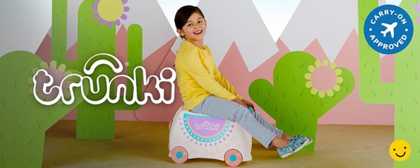 چمدان سواری کودک با ظرفیت 18 لیتر طرح شتر لاما مدل 00356 Trunki 18L_اسباب بازی