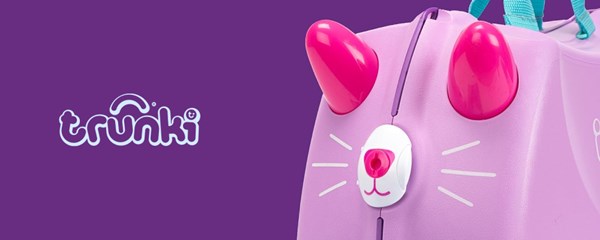 چمدان سواری کودک با ظرفیت 18 لیتر طرح گربه مدل 00322 Trunki 18L_اسباب بازی