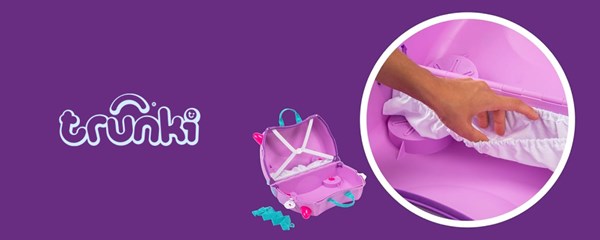 چمدان سواری کودک با ظرفیت 18 لیتر طرح گربه مدل 00322 Trunki 18L_اسباب بازی