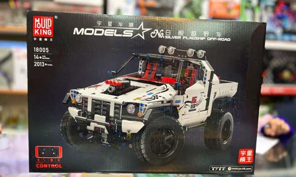 لگو تکنیک ماشین آفرود با کنترل و اپلیکیشن 2013 قطعه مدل Mould King 18005 RC Off-Road_اسباب بازی