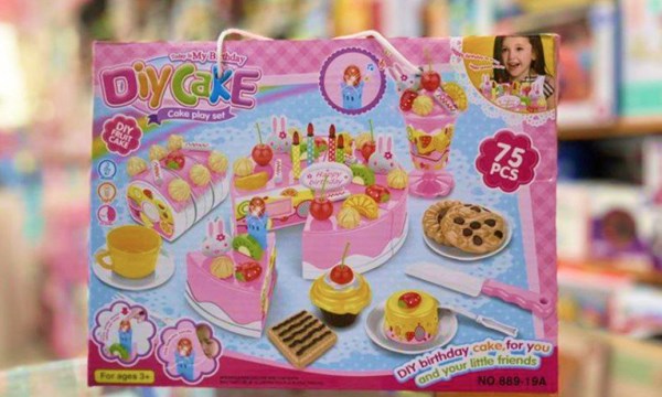 ست اسباب‌ بازی کیک تولد موزیکال 75 تکه مدل Musical Birthday Cake Playset 20_889_اسباب بازی