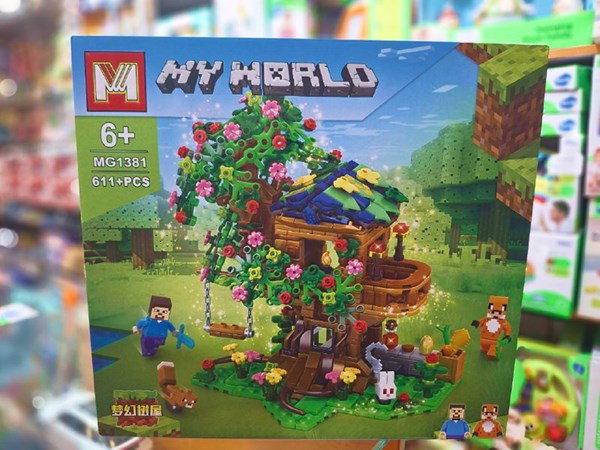 لگو ماینکرافت 611 قطعه مدل Minecraft MG1381_اسباب بازی
