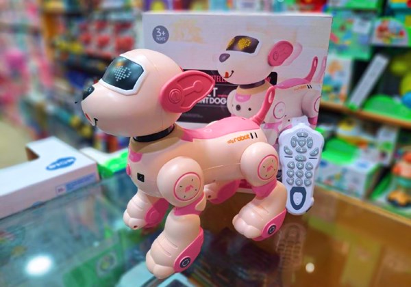 سگ رباتیک هوشمند با سنسور و کنترل مدل Programmable Robot Dog Toy 1536_اسباب بازی