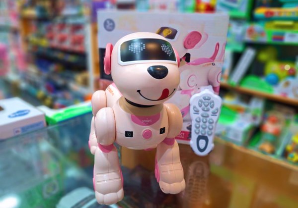 سگ رباتیک هوشمند با سنسور و کنترل مدل Programmable Robot Dog Toy 1536_اسباب بازی