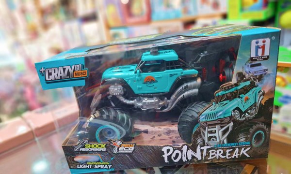 ماشین کنترلی آفرود دودزا مدل کامیون هیولا_اسباب بازی