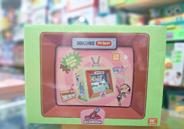 لگو مستربین در حمام 510 قطعه مدل Mr. Bean Crazy Toad in the Bathroom AB0039_اسباب بازی