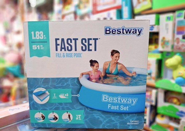 استخر بادی قطر 183 سانتیمتری بست‌ وی سه لایه مدل Bestway 57392_اسباب بازی