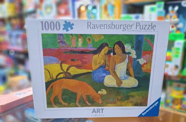 پازل 1000 قطعه راونزبرگر Ravensburger طرح سگ قرمز اثر پل گوگن_اسباب بازی