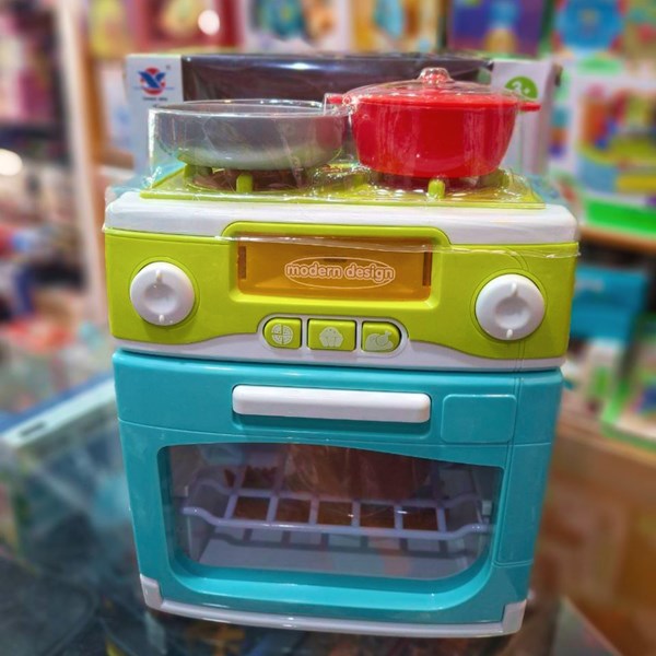 اسباب بازی اجاق گاز فردار چراغ دار و موزیکال کد 19067_اسباب بازی