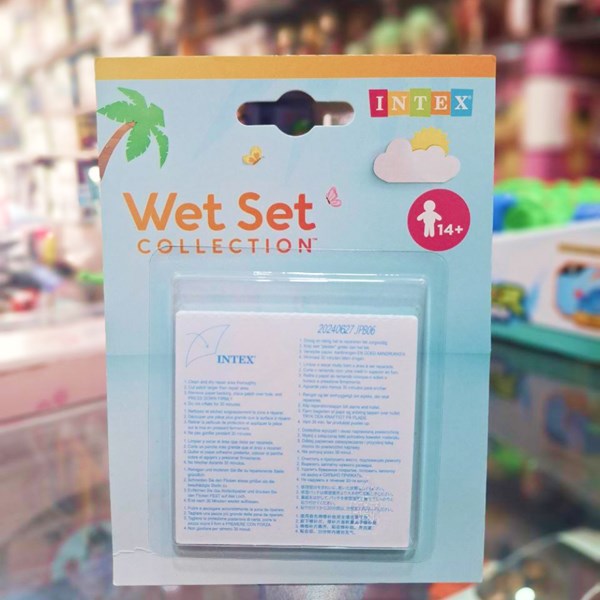 چسب تعمیر اینتکس (Intex) 6 برگ ۷ سانتی‌_اسباب بازی