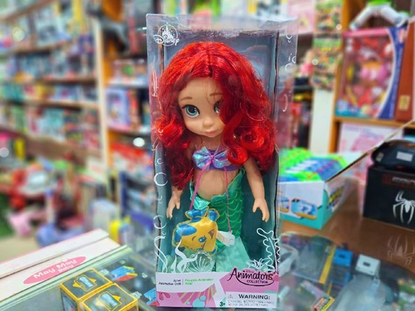 عروسک دیزنی آریل پری دریایی 40 سانتی Disney Animators_اسباب بازی