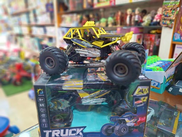 ماشین کنترلی آفرود صخره نورد تک دیفرانسیل دودزا مدل RC Racing off-Road Car 651_اسباب بازی