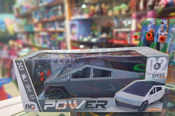 ماشین کنترلی شارژی تسلا کد 9903_اسباب بازی