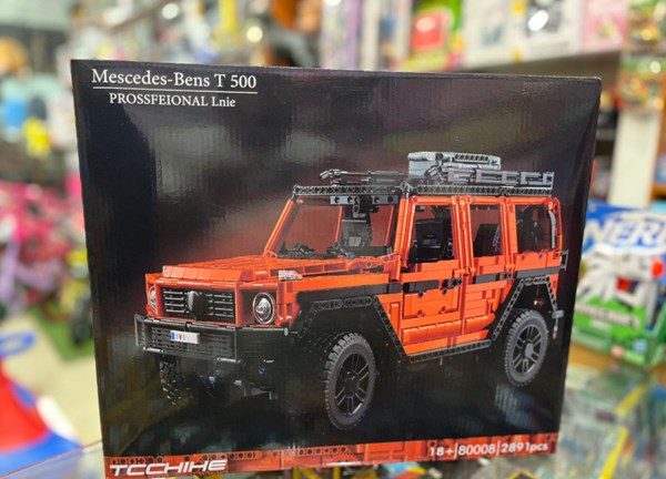 لگو تکنیک مرسدس بنز 2891 قطعه مدل LEGO Technic Mercedes-Benz G500_80008_اسباب بازی