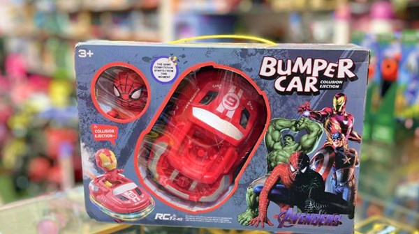 ماشین کنترلی تصادفی دودزا طرح مرد عنکبوتی کد 6675_اسباب بازی