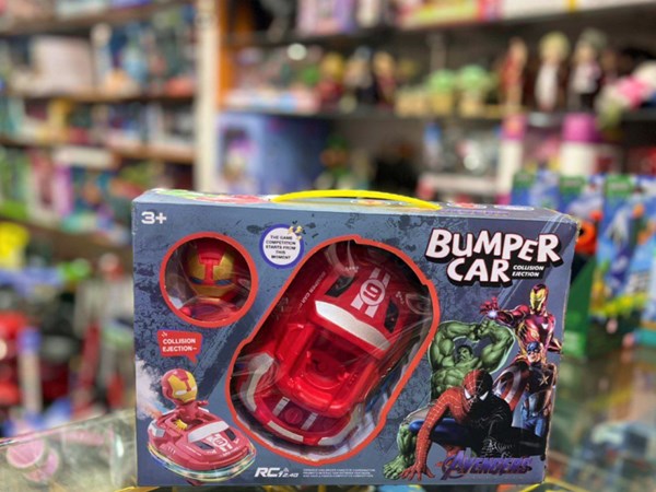 ماشین کنترلی تصادفی دودزا طرح آیرون من کد 6675_اسباب بازی