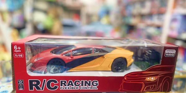 ماشین کنترلی لامبورگینی مقیاس 1:16 رنگ قرمز مدل Radio Controlled Racing Car 5998_اسباب بازی