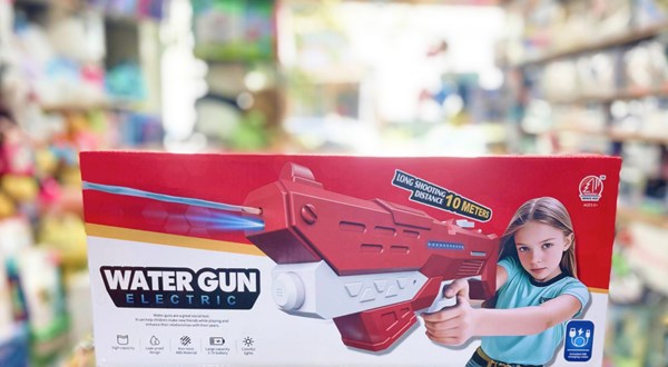 تفنگ اسباب بازی آب پاش شارژی مدل Electric Water Gun 79006_اسباب بازی