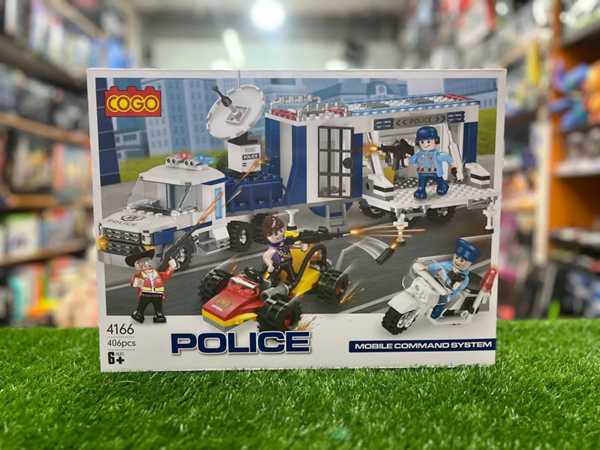 لگو مرکز فرماندهی پلیس مدل 4166