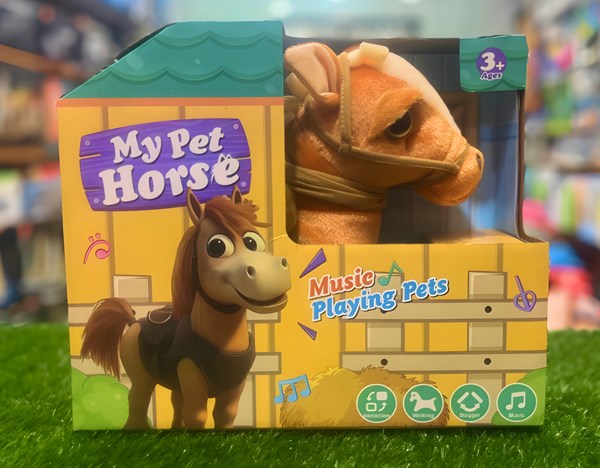 عروسک اسب موزیکال مدل 187_933