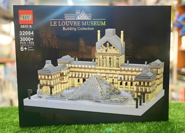 لگو موزه لوور پاریس 3000 قطعه مدل 32084