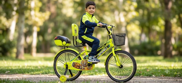 دوچرخه کودک سایز 20 طرح ربات جنگی مدل اسمارت Smart