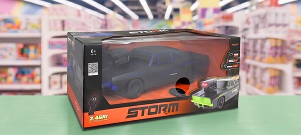 ماشین کنترلی دوج مدل 833-666 رنگ آبی