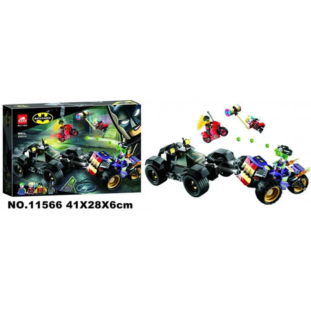 لگو دی سی بتمن فرار جوکر با سه چرخه 464 قطعه Joker's Tricycle Escape