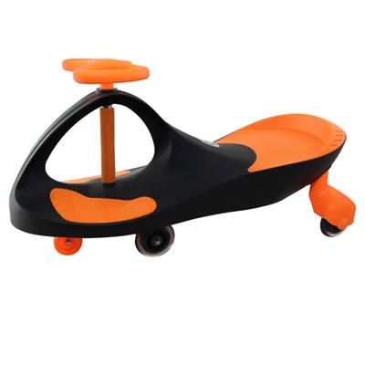 سه چرخه لوپ کار چرخ ژله ای چراغدار مشکی نارنجی LOOPCAR-اسباب بازی