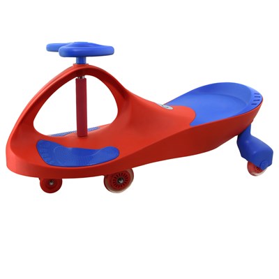 سه چرخه لوپ کار چرخ ژله ای قرمز آبی LOOPCAR-اسباب بازی
