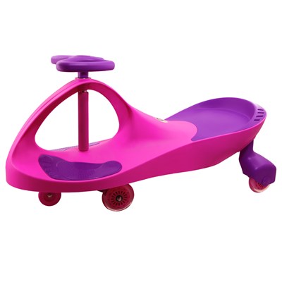 سه چرخه لوپ کار چرخ ژله ای سرخابی بنفش LOOPCAR-اسباب بازی