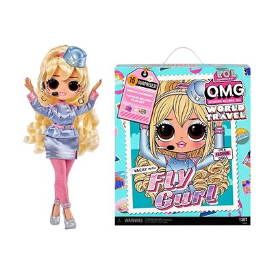 عروسک ال او ال سورپرایز LOL Surprise سری OMG World Travel مدل Fly Gurl_اسباب بازی
