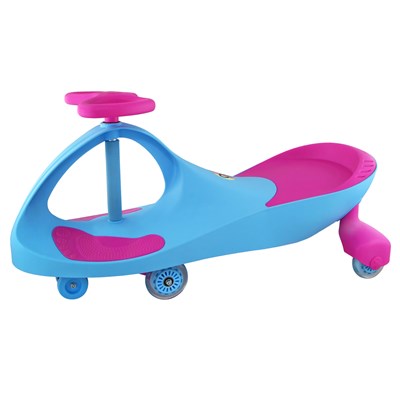 سه چرخه لوپ کار چرخ ژله ای آبی سرخابی LOOPCAR-اسباب بازی