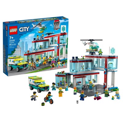 لگو سیتی بیمارستان 816 قطعه مدل Lego City - Hospital - 60330 Building Kit_اسباب بازی