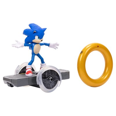 ربات اسباب بازی سونیک و اسکیت برد کنترلی مدل Jakks Pacific - Sonic - The Hedgehog 2 Speed RC_اسباب بازی