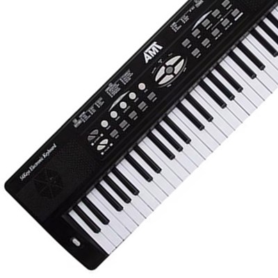 اسباب بازی کیبورد الکترونیکی میکروفون دار مدل AMT 8100 _اسباب بازی